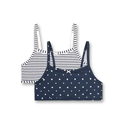 Abbildung von Sanetta Teens 2 PACK Bustier für Kinder, Größe: 176, Nordic blue
