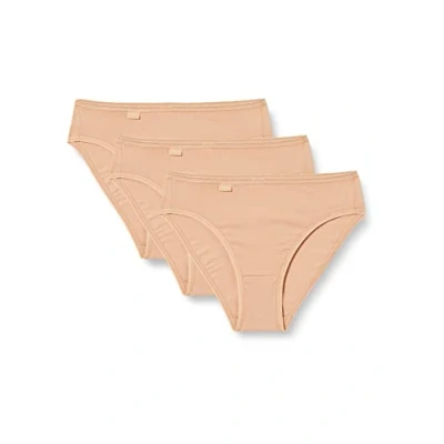 Abbildung von sloggi Damen 24/7 Cotton Tai C3P Slip, Brush, 48