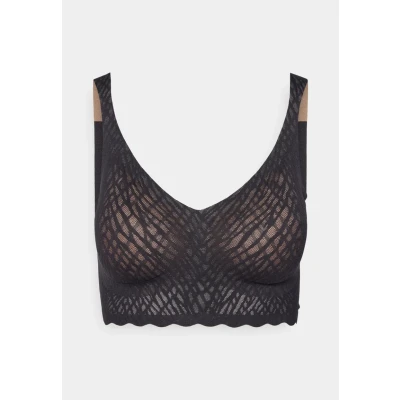 Abbildung von sloggi Damen Zero Feel Bliss Bralette, Black, XL