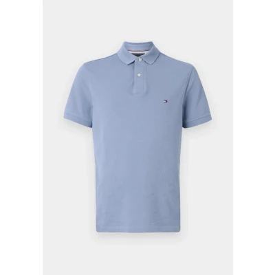 Abbildung von Tommy Hilfiger Regular Poloshirt, Herren, Größe: Small, Brisk blue