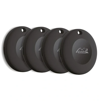 Abbildung von Lifemate Life Tag Apple Find My/Wo ist? Tracker Alternative zu Airtag Schlüsselfinder/Kofferanhänger Bluetooth 4er Pack