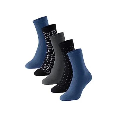 Abbildung von Schiesser Damen 5 PACK Socken Strümpfe Multipack Stay Fresh, sortiert1_180489, 39/42