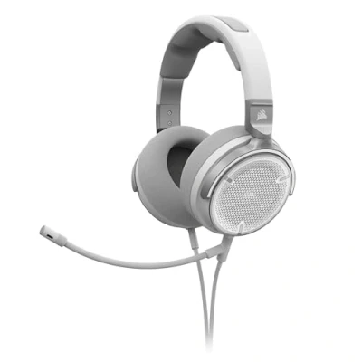 Abbildung von Kabelgebundenes Multiplattform Gaming Headset Mit abnehmbarem, Unidirektionalem Mikrofon Graphene Treiber 20Hz 40 kHz PC, Mac, PS5, PS4, Xbox, Nintendo Switch, Mobile Weiß