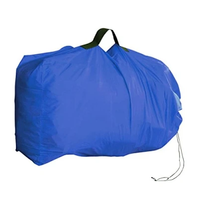 Abbildung von LOWLAND OUTDOOR® Transporthülle für Rucksäcke, Blau, 97x47x25 cm