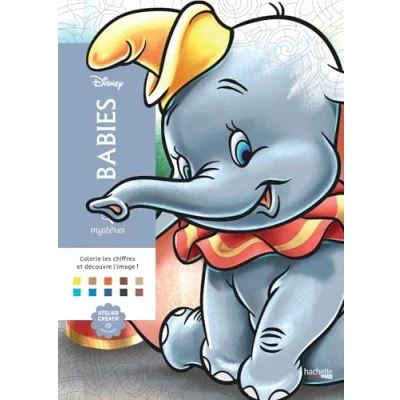 Abbildung von Coloriages mystères Disney Babies