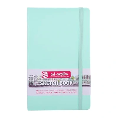 Abbildung von Talens Art Creation Skizzenbuch 80 Blatt, 13 x 21 cm, Fresh Mint