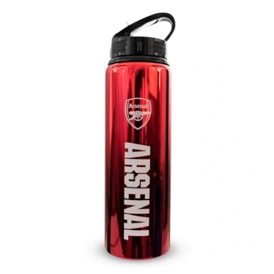 Abbildung von Hy Pro Unisex Jugend Offiziell Lizenziertes Arsenal F.C. 750 ml Aluminium UV Flasche Bottle, rot