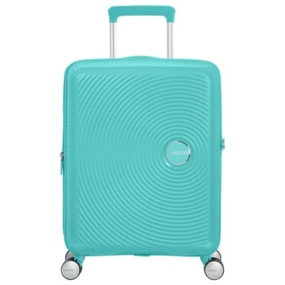 Abbildung von American Tourister Soundbox Spinner 55/20 TSA EXP Poolside Blue Koffer mit 4 Rollen