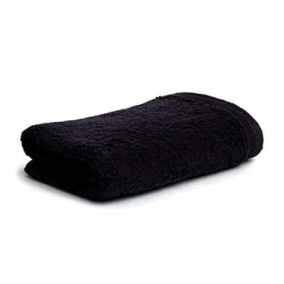 Abbildung von Möve Superwuschel Handtuch 50 x 100 cm aus 100% Baumwolle, Black