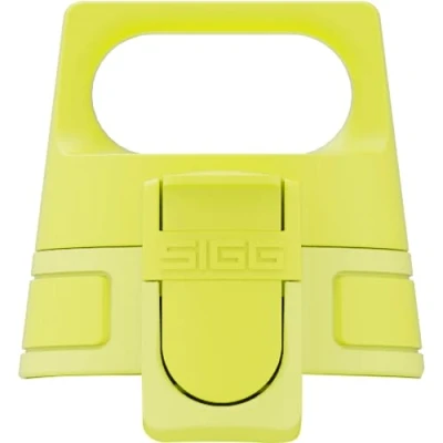 Abbildung von SIGG WMB ONE Top Pink Verschluss (One Size), Ersatzteil für Trinkflasche, einhändig bedienbarer &amp; auslaufsicherer Verschluss, Yellow