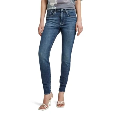 Abbildung von G STAR Damen Lhana Skinny Jeans, Blau (Worn in Himalayan Blue D19079 C051 G122), 29W / 30L