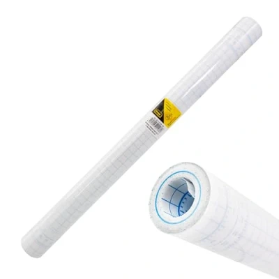 Abbildung von Idena 20168 Buchfolie selbstklebend transparent, 1 Rolle 5 m x 45 cm, Buchumschlag aus recyceltem Material