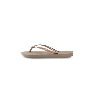 Abbildung von Havaianas SLIM Zehentrenner, Damen, Größe: 39 40, Rose gold Schuhe