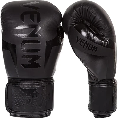 Abbildung von Venum Elite Boxhandschuhe, unisex, Elite, Black Matt / Black, 283 g
