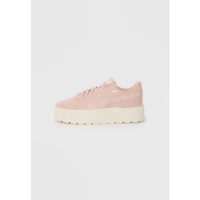 Abbildung von Puma Karmen II Crafted Flowers Sneaker low Rose quartz white, Damen, Größe: 39, white Leder