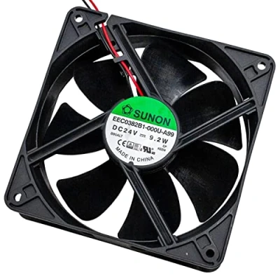 Abbildung von Lüfter 24V DC 9,6W 120x120x38mm 234,4m3/h 3100U/Min Sunon EEC0382B1 A99