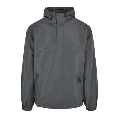 Abbildung von Brandit Accessoires PULL OVER Windbreaker, Herren, Größe: Large, Anthracite