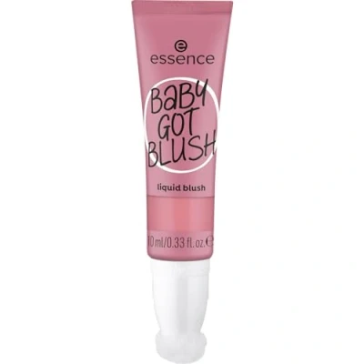 Abbildung von essence BABY GOT BLUSH liquid blush, Rouge, Nr. 30, Nude, Expressergebnis, schnelltrocknend, natürlich, vegan, ölfrei, ohne Parabene, Mikroplastikpartikel, 1er Pack (10ml)