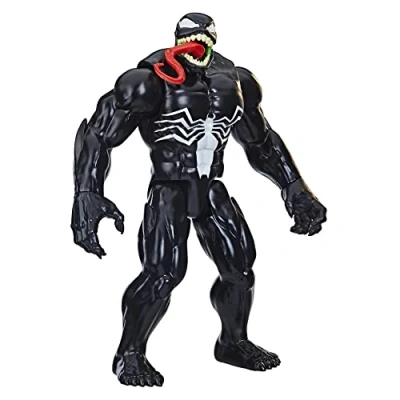 Abbildung von Hasbro Marvel Spider Man Titan Hero Series Deluxe Venom Toy 30 cm Action Figure, Toys for Kids Ages 4 and Up