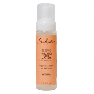 Abbildung von Shea Moisture Coconut und Hibiscus Frizz Free Mousse, 1er Pack (1 x 222 ml)