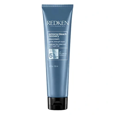 Abbildung von Redken Extreme Bleach Recovery Cica Cream Leave In Haarpflege, intensive Anti Haarbruch Pflege für geschädigtes und strapaziertes Haar nach der Blondierung, Reparatur, 150 ml, Geruchlos
