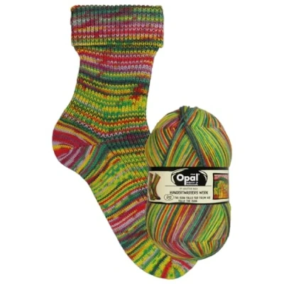 Abbildung von Opal Nach Hundertwasser Auflage 4056 692 (425m) 4 Lagig Langlebig Socke Garn 1x100g