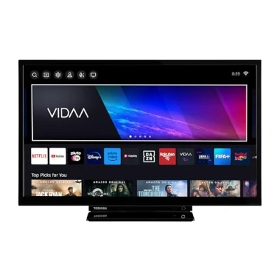 Abbildung von Toshiba Fernseher 24 Zoll Smart TV VIDAA (HD LED TV, HDR, Triple Tuner) 24WV3463DAZ
