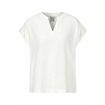 Abbildung von Street One Tshirt basic, Damen, Größe: 40, Weiß
