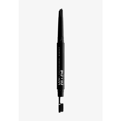 Abbildung von Nyx Professional Makeup FILL&amp;FLUFF Eyebrow Pomade Pencil Augenbrauenstift, Damen, Größe: 0.2 g, Black