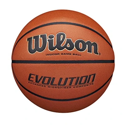 Abbildung von Wilson Unisex Adult Evolution BSKT EMEA Basketball, Braun, 7