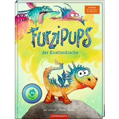 Abbildung von Furzipups, der Knatterdrache (Bd. 1): Achtung! Mit Pups Seiten zum Mitmachen! (Furzipups, 1, Band 1)