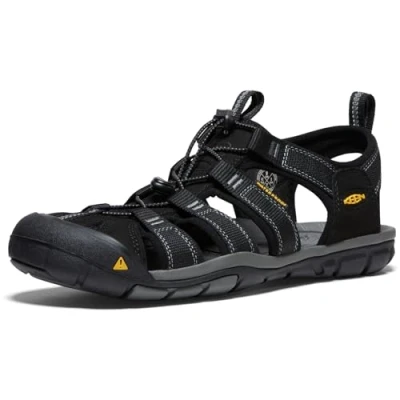 Abbildung von Keen Herren Clearwater Cnx Sandalen Trekking &amp; Wanderschuhe, Schwarz (Black/Gargoyle), 42.5