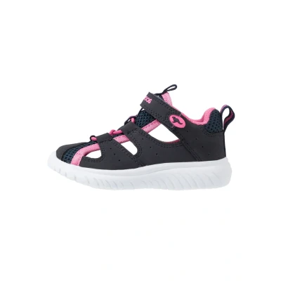 Abbildung von Kangaroos Kirock LITE Riemensandalette für Kinder, Größe: 23, Dark navy/daisy pink Schuhe