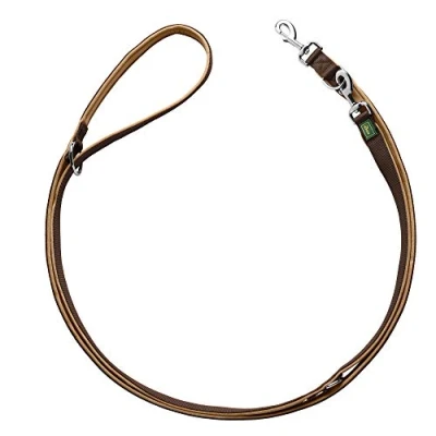 Abbildung von HUNTER NEOPREN Verstellbare Hundeführleine, 2,5 x 200 cm, braun/caramel