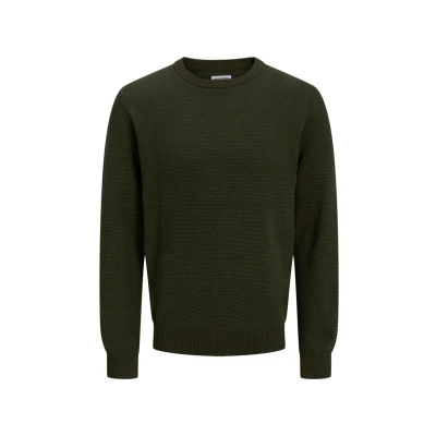 Abbildung von JACK &amp; JONES Male Strickpullover Einfarbig
