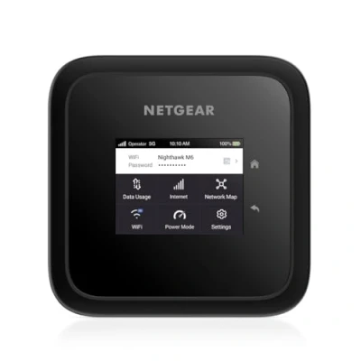 Abbildung von NETGEAR Nighthawk M6 (MR6150), 5G Router Sim Karte WiFi 6, Tragbarer LTE Modem Router, Mobiler WLAN Karten für zu Hause, 4G/5G Hotspot, Ultraschnell, bis 2.5 GBit/s