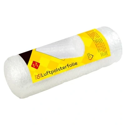 Abbildung von Idena 10400 Luftpolsterfolie für Versand, Verpackung und Umzug, 40 cm x 10 m auf Rolle, 70 µ, transparent, 1 Stück