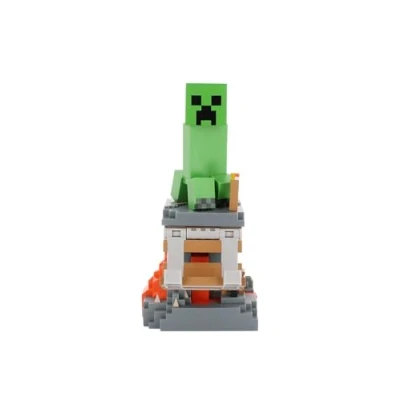 Abbildung von Cable Guys Minecraft Creeper Gaming Accessories Holder &amp; Phone for Most Controller (Xbox, Play Station, Nintendo Switch)