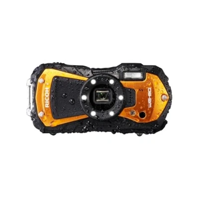 Abbildung von Ricoh WG 80 Orange Wasserdichte Digitalkamera stoßsicher frostsicher drucksicher 03127