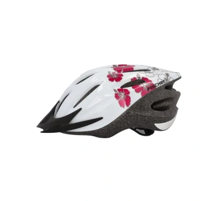 Abbildung von FISCHER Erwachsene Fahrradhelm, Radhelm, Cityhelm Hawaii, S/M, 54 59cm, weiß pink