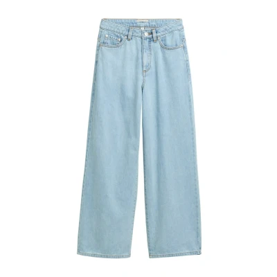 Abbildung von TOM Tailor WIDE LEG Jeans Relaxed Fit für Kinder, Größe: 134, Clean bleached blue denim