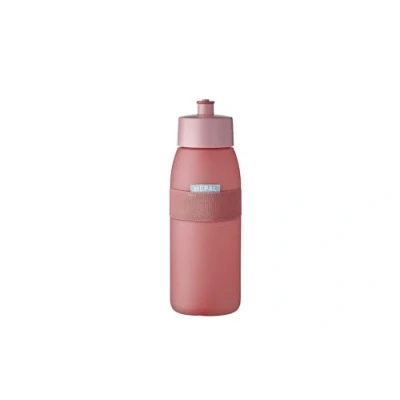 Abbildung von Mepal Sportflasche Ellipse Praktische Wasserflasche für Sport, Gym &amp; Freizeit Sport Trinkflasche mit weichem Ausgießer Spülmaschinenfest BPA frei 500 ml Vivid mauve