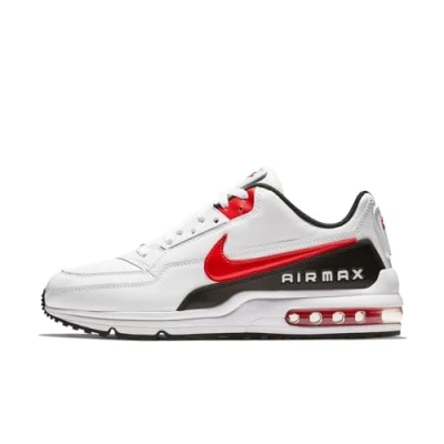 Abbildung von Nike Herren Air Max Ltd 3 Sneakers, White University Red Black, 42.5 EU
