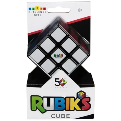 Abbildung von Rubik&#039;s Rubik’s Cube 3x3 Zauberwürfel der Klassische für Logik Akrobaten ab 8 Jahren, ideal unterwegs: hohe Qualität, leichtgängiges Handling, leuchtende Farben Original