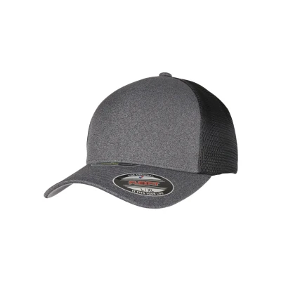 Abbildung von Flexfit Trucker UNIPANEL Cap, Größe: L/XL, Darkgrey/black
