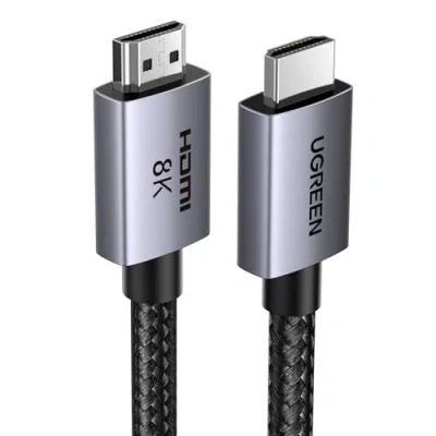 Abbildung von UGREEN HDMI 2.1 Kabel 10K 8K 60Hz 4K 240Hz 165Hz 144Hz 120Hz 48Gbit/s High Speed, Ultra HD eARC HDR 10+ HDCP Dolby Vision VRR kompatibel mit Mac mini M4/PS5/ Xbox Serie X/Laptop(10M)