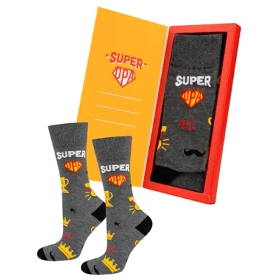 Abbildung von soxo Opa Socken Herren Geschenke Für Männer Lustige Geschenk Socks Men Baumwolle 40 45 Super 1 Paar