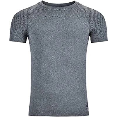 Abbildung von ODLO BL CREW NECK SS Performance Light ECO Tshirt basic, Herren, Größe: 54/56, Grey melange