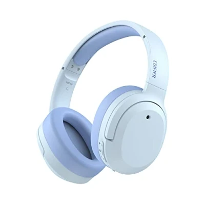 Abbildung von Edifier W820NB Plus Hybrid Aktiver Geräuschunterdrückung Kopfhörer LDAC Codec Hi Res Audio Wireless &amp; Wired Schnelllade 49 Stunden Spielzeit Over Ear Bluetooth V5.2 Blau