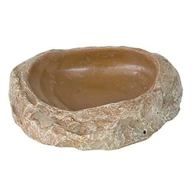 Abbildung von Trixie 76181 Wasser und Futterschale für Reptilien, 11 x 2,5 7 cm